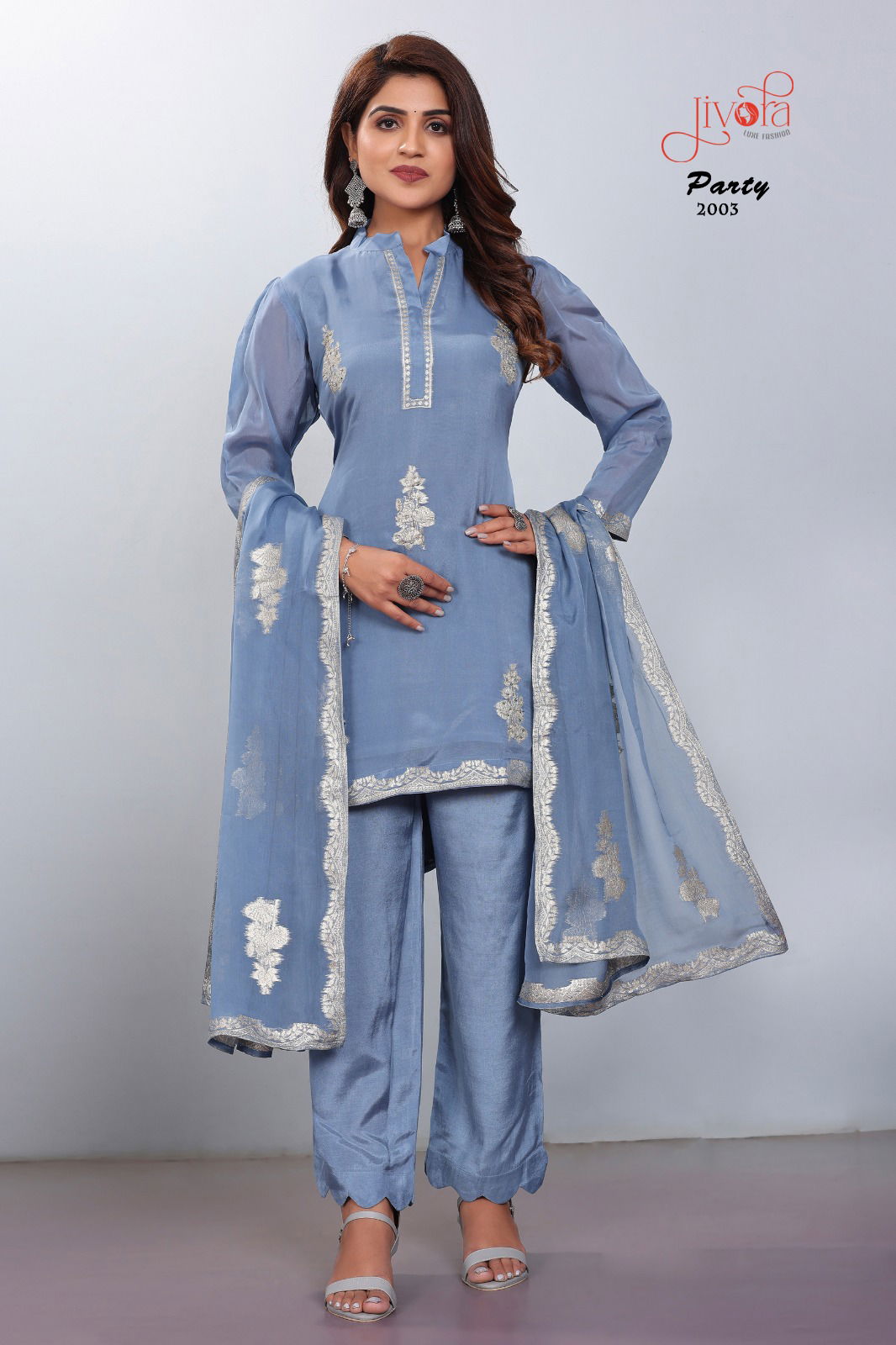 Jivora Party Exclusive Premium Readymade Suits Wholesale Market In Surat
